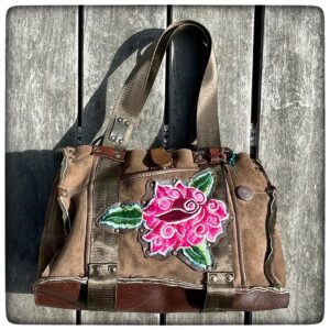 Shopper Daim Marron