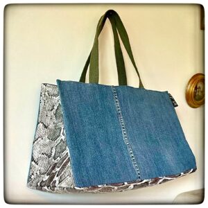 Baby Shopping Bag Jeans Snake
